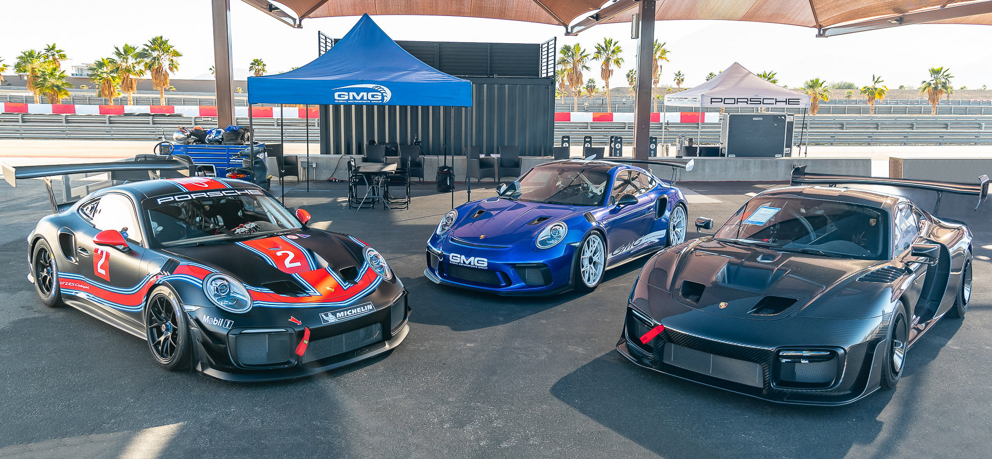 GMG RACING JOIN FORCES WITH PMNA AND PORSCHE EXPERIENCE AT THE THERMAL CLUB
