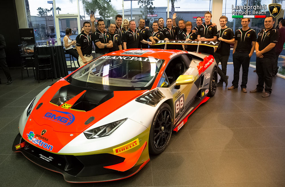 GMG, Lamborghini Newport Beach Return to Lamborghini Blancpain Super Trofeo North America