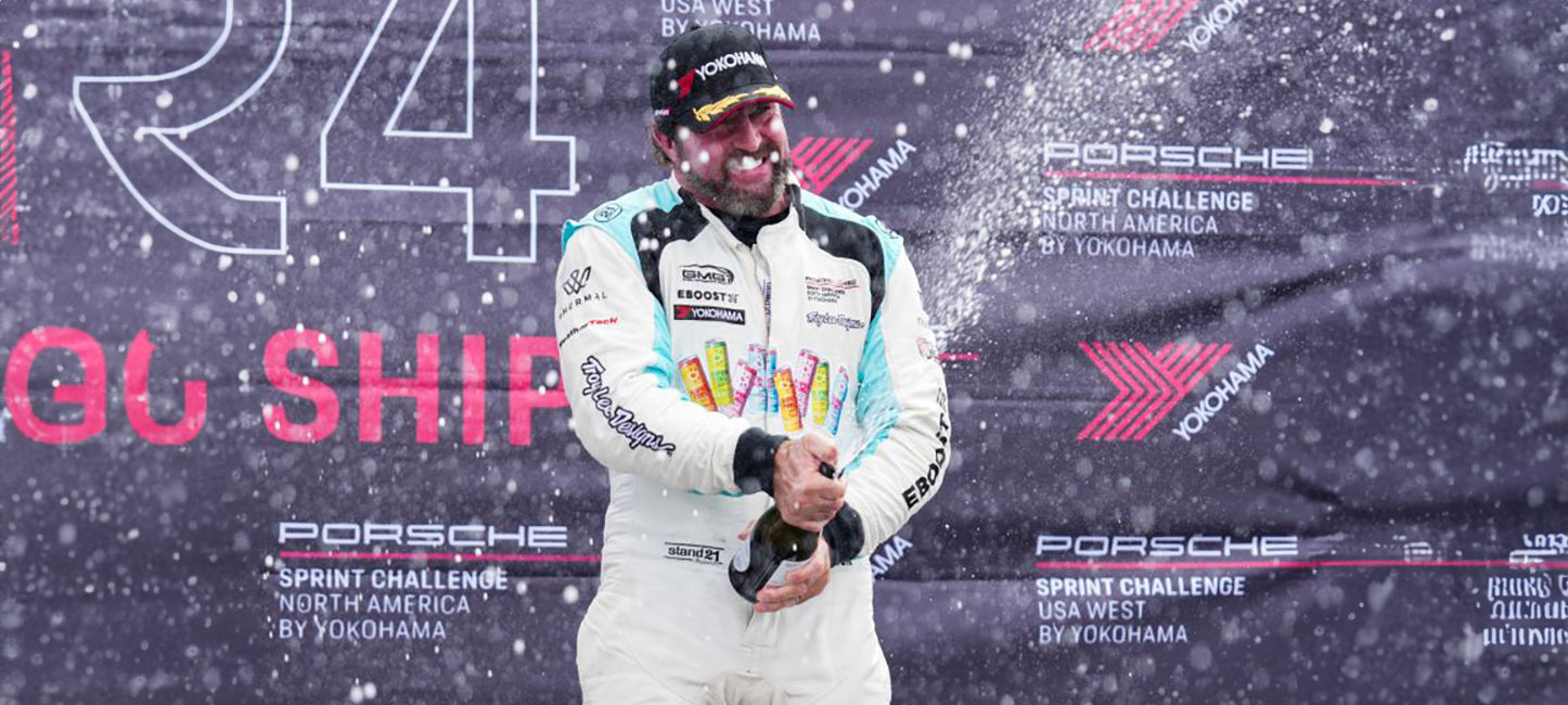 GMG Racing Achieves P2, Dual Podiums, and Top-Five in Porsche Sprint Challenge USA West Opener at Spring Mountain