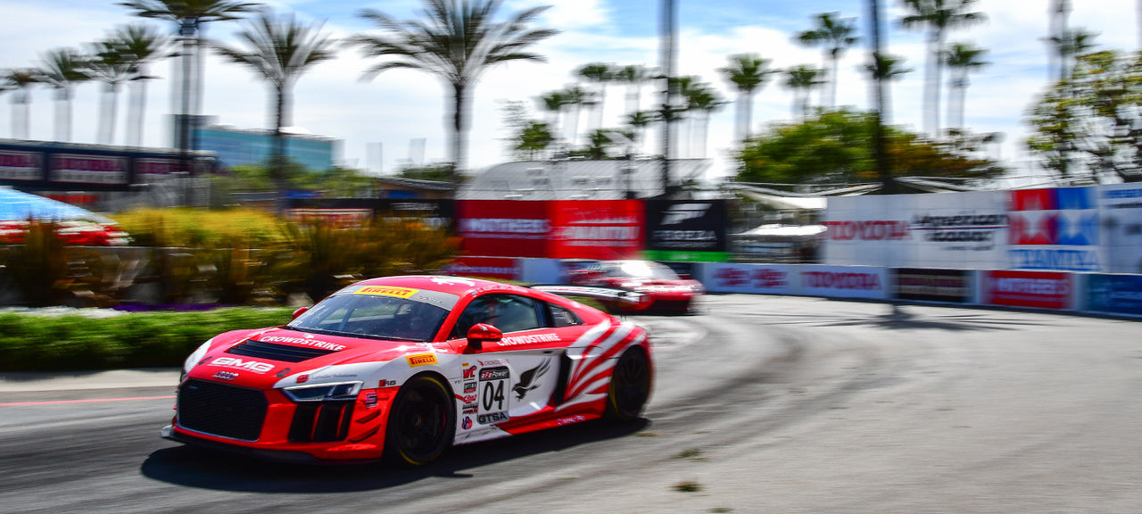 GMG Celebrates Top Three at Long Beach Home Race