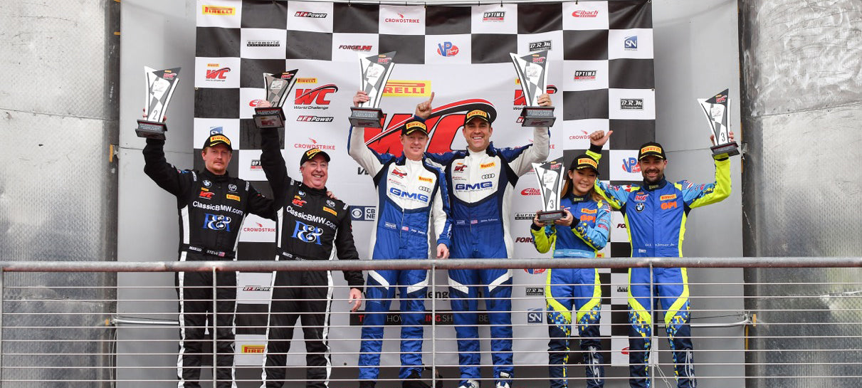 GMG Takes First-Ever North American Victory for Audi R8 LMS GT4