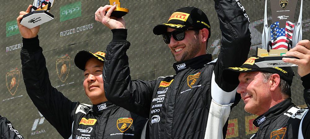 Victory, Podium Sweep Highlight GMG Lamborghini Program in Wisconsin