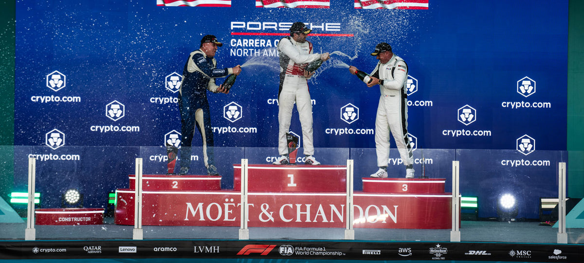 James Sofronas Completes Carrera Cup F1 Track Sweep with Victory at Miami Grand Prix