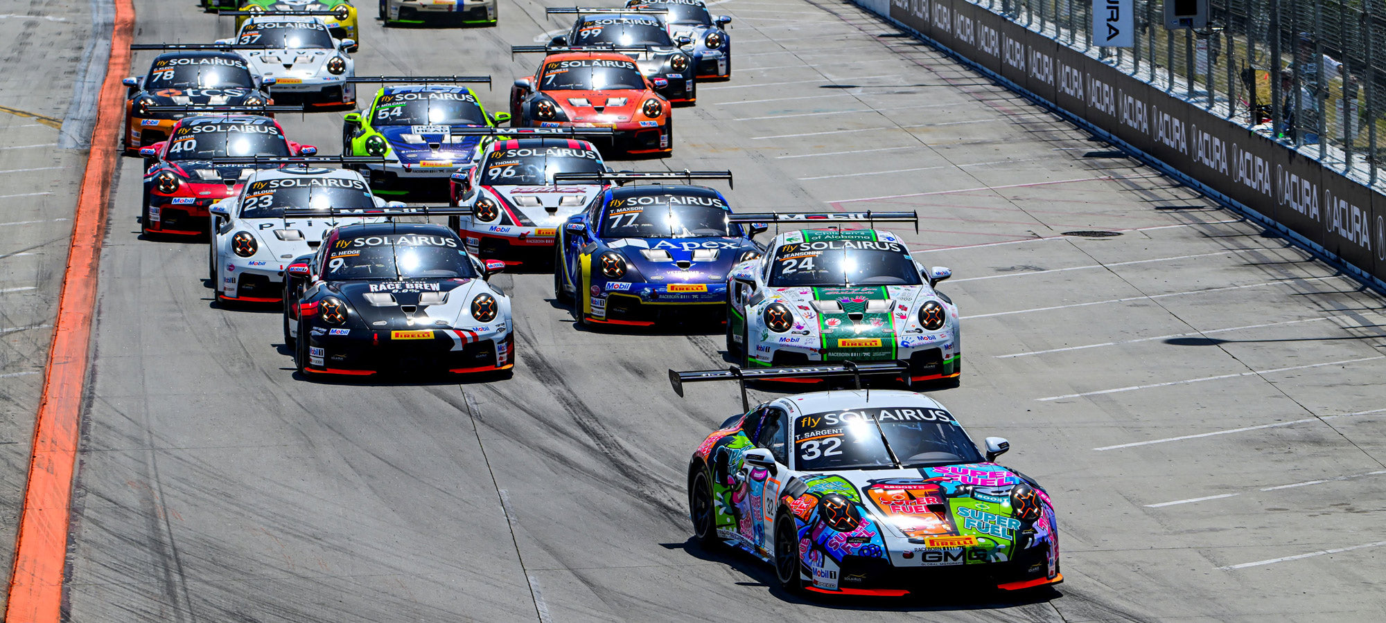Sargent Sweeps Carrera Cup Weekend at Long Beach for GMG