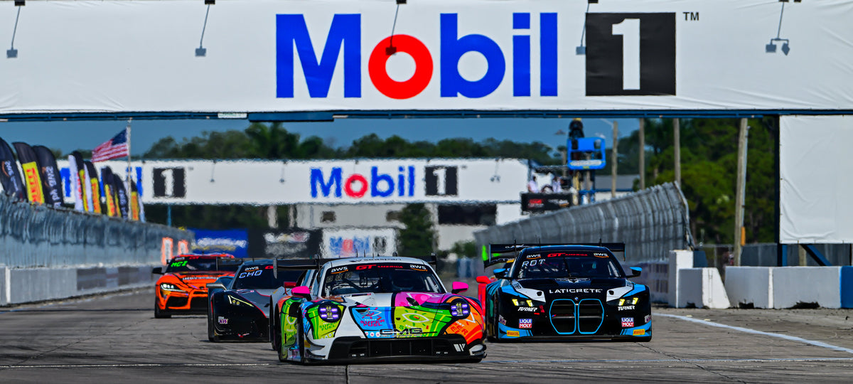 GMG Racing and Kyle Washington Dominate Sebring with Third GT America Win of the Season