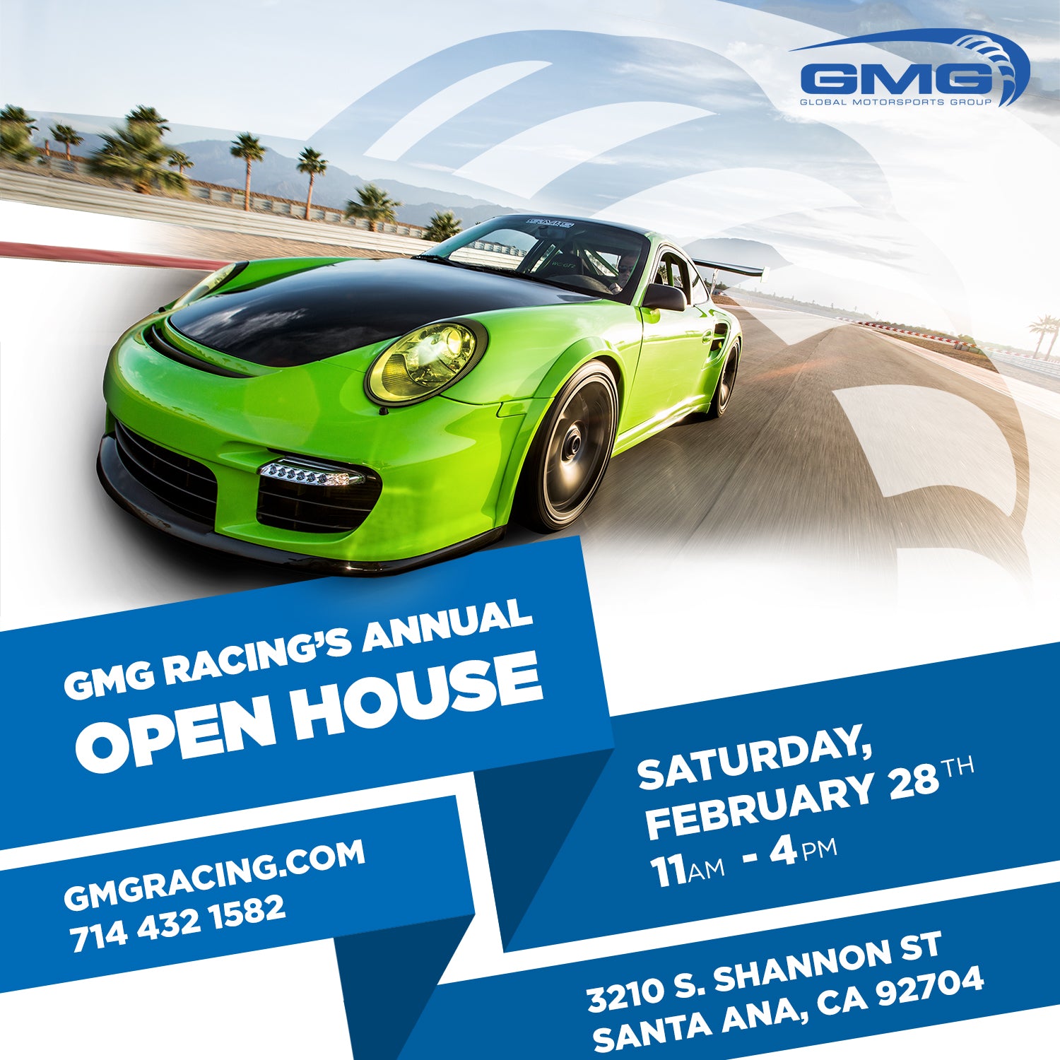 Join Us For GMG Racing's Annual Open House!