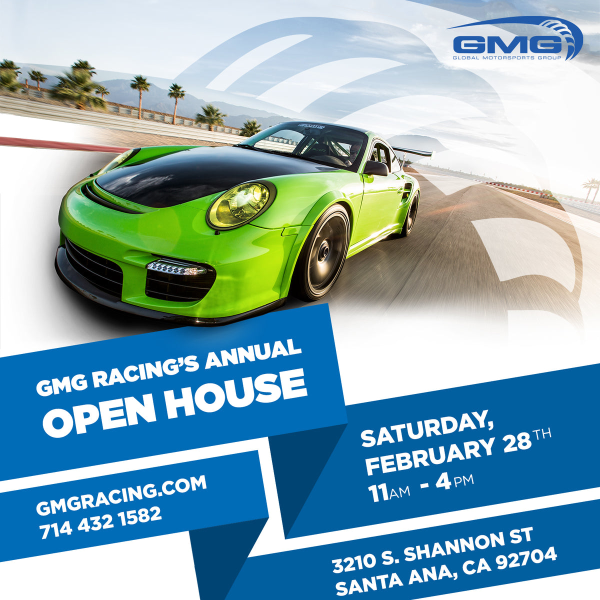 Join Us For GMG Racing's Annual Open House!