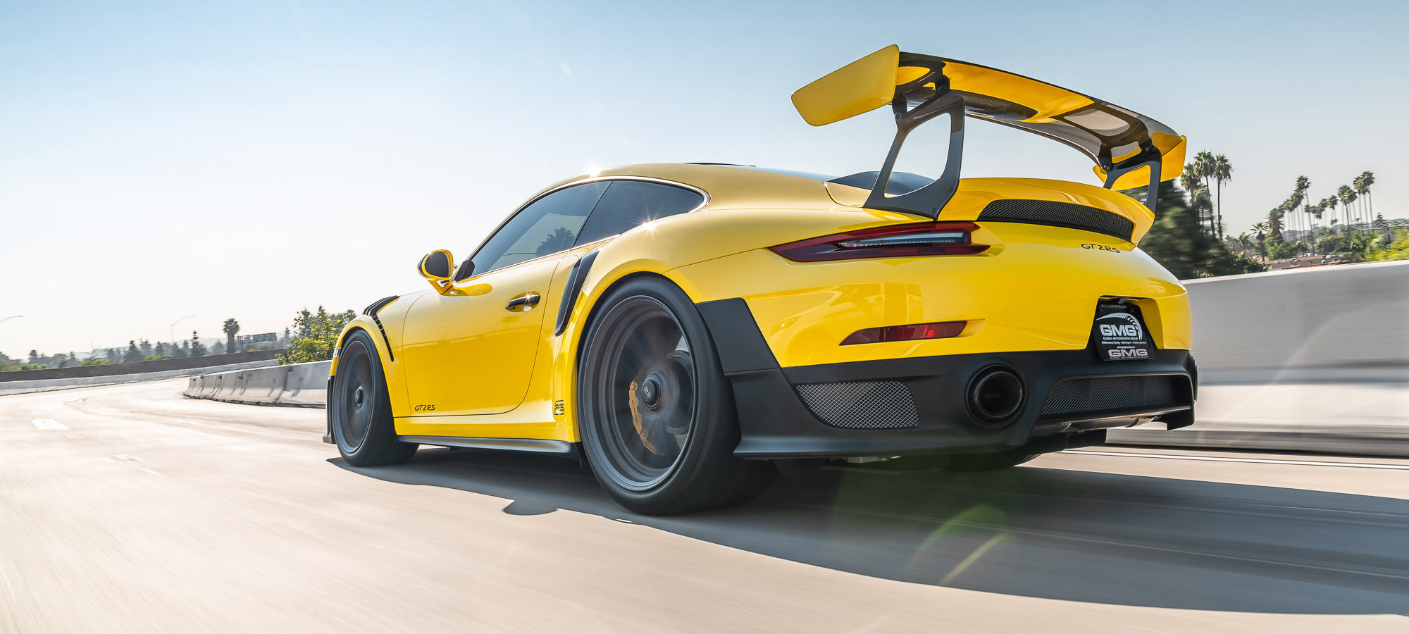 GMG Racing - Racing Yellow GT2 RS Canyon Cruiser!