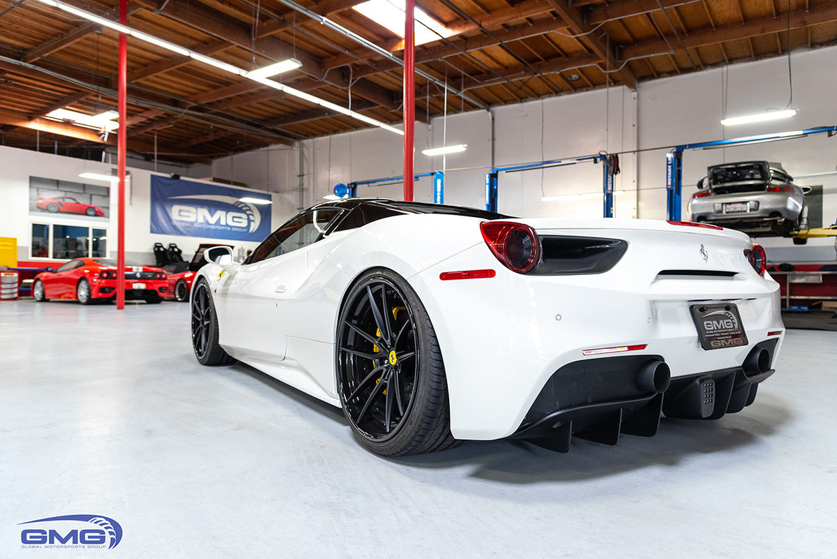 Bianco Avus Ferrari 488 Spider