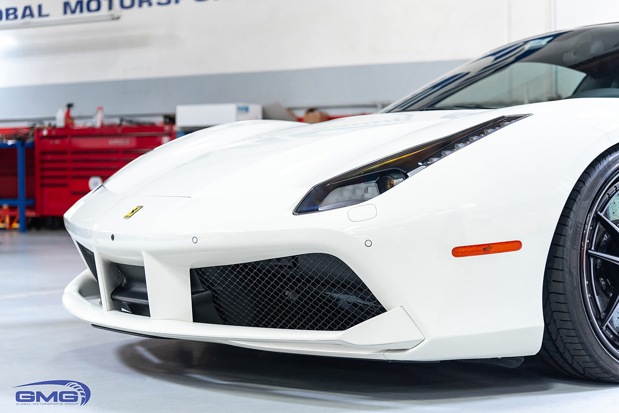 Bianco Avus Ferrari 488 Spider