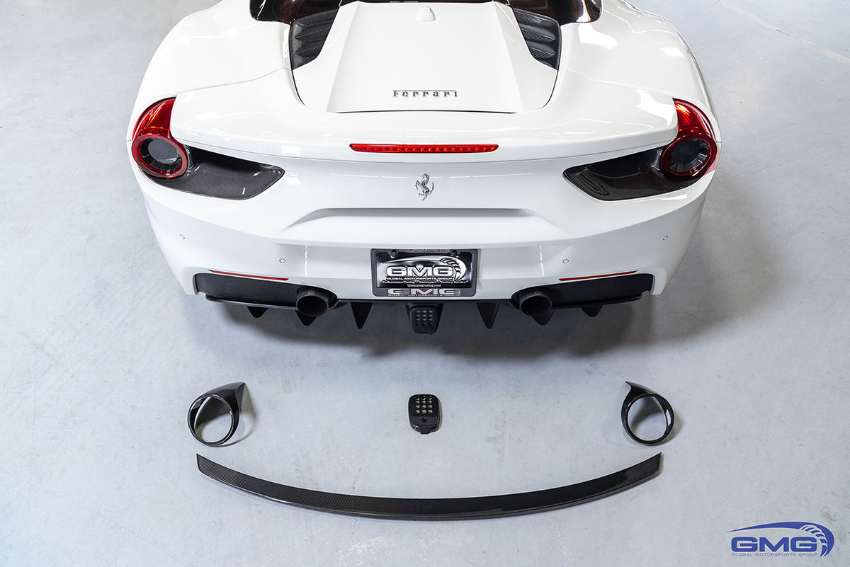Bianco Avus Ferrari 488 Spider