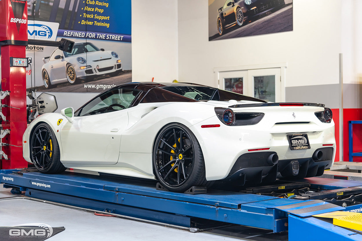 Bianco Avus Ferrari 488 Spider