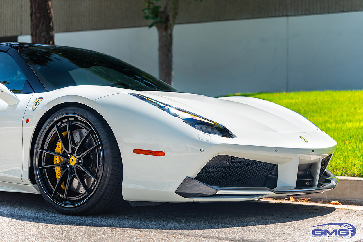 Bianco Avus Ferrari 488 Spider