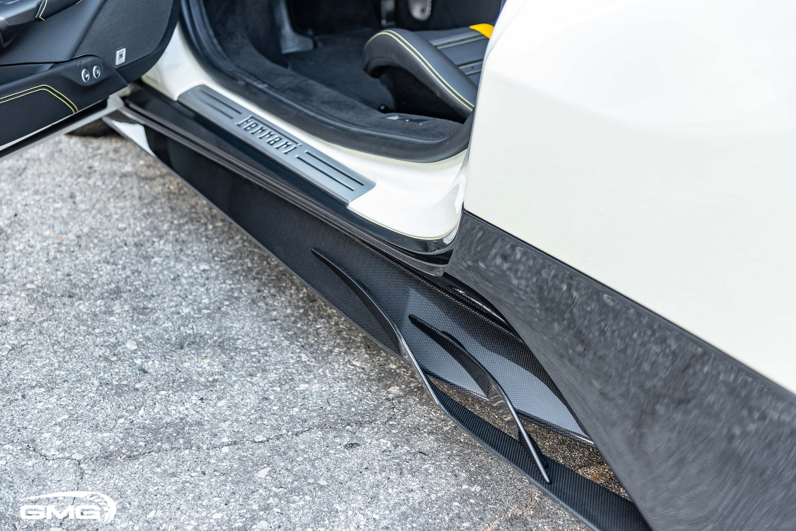 Bianco Avus Ferrari 488 Spider