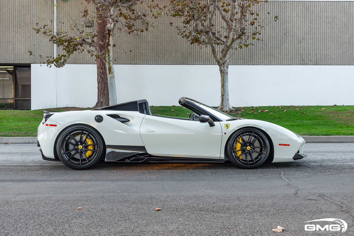 Bianco Avus Ferrari 488 Spider
