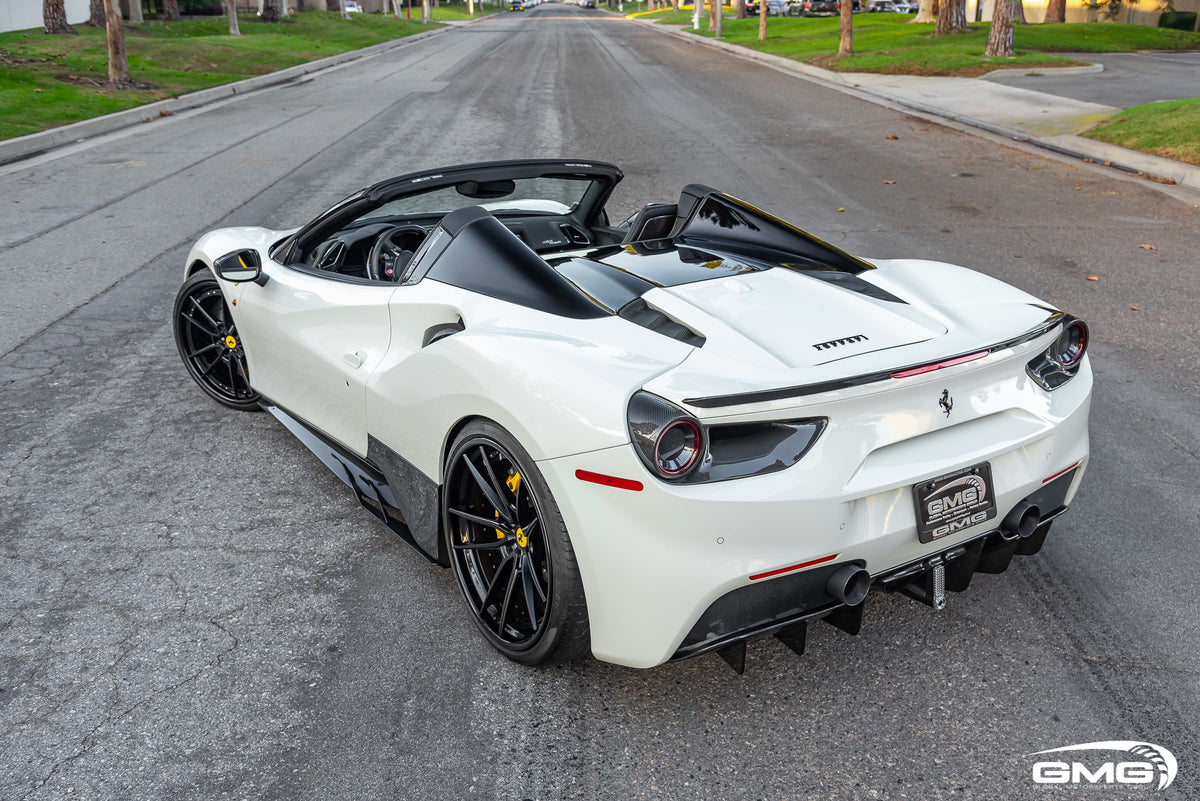 Bianco Avus Ferrari 488 Spider