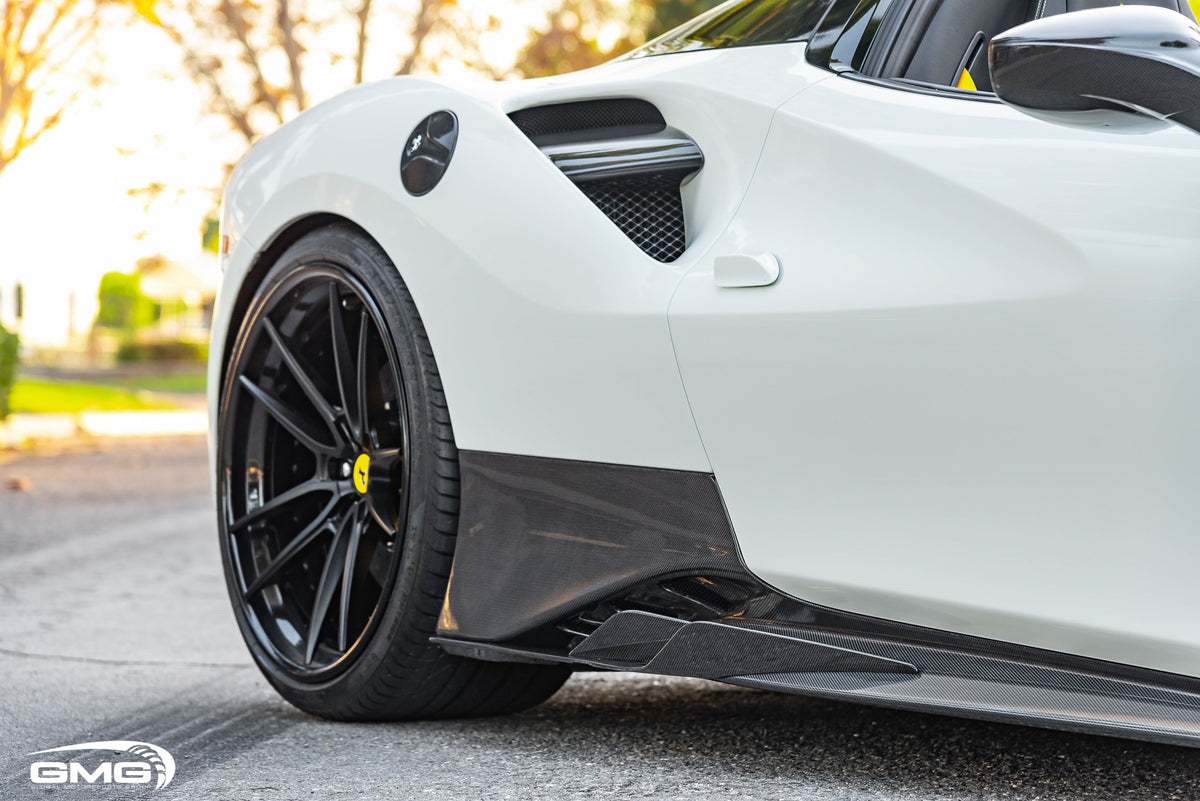 Bianco Avus Ferrari 488 Spider