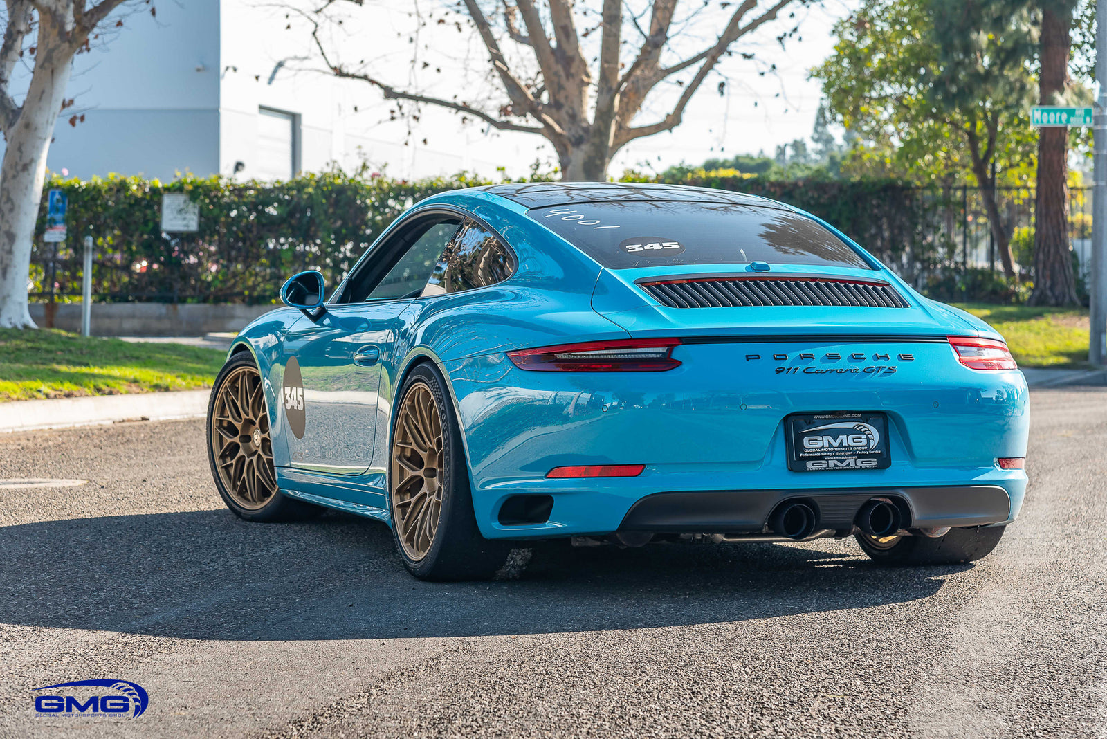 Miami Blue Porsche 991.2 911 Carrera GTS