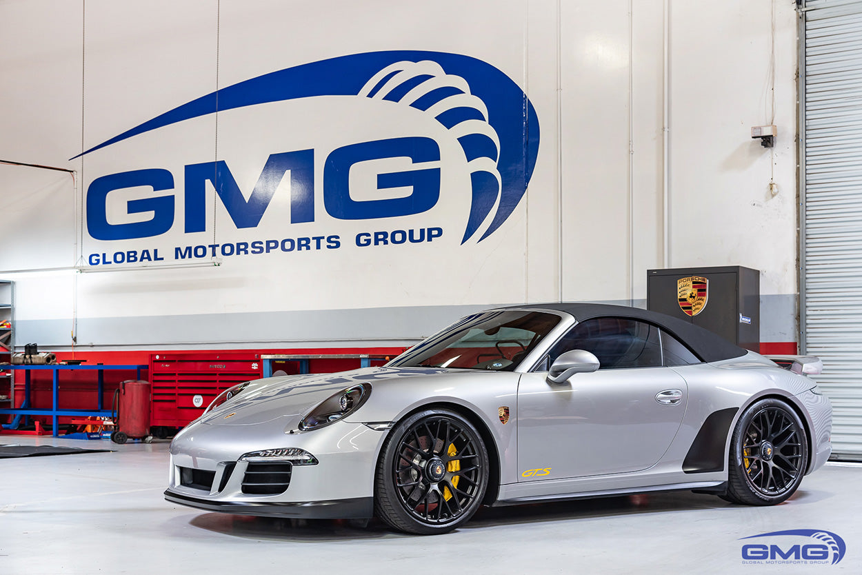 Silver Porsche 991.2 911 Carrera GTS Cab