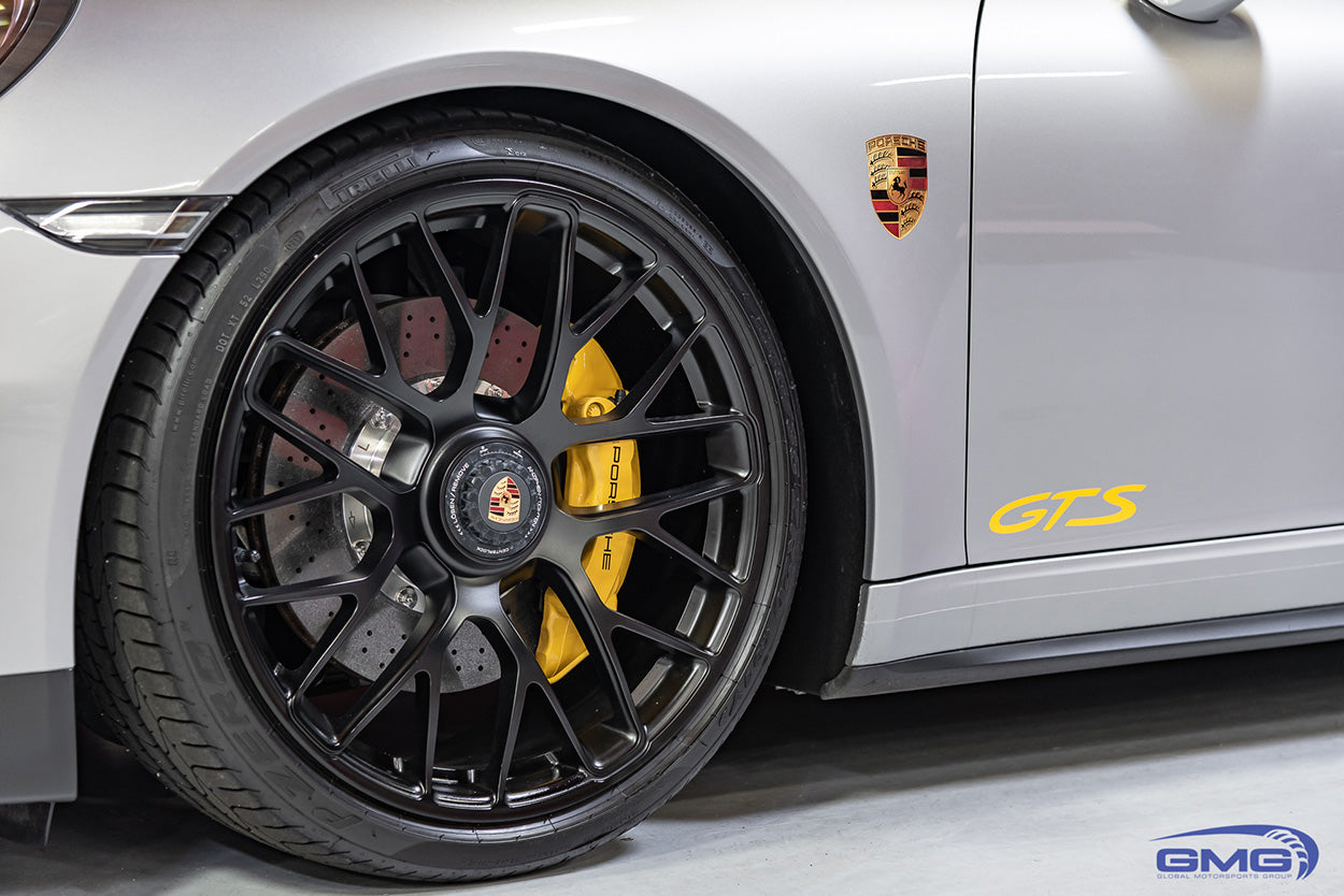 Silver Porsche 991.2 911 Carrera GTS Cab