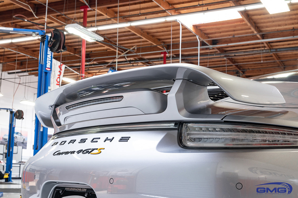 Silver Porsche 991.2 911 Carrera GTS Cab