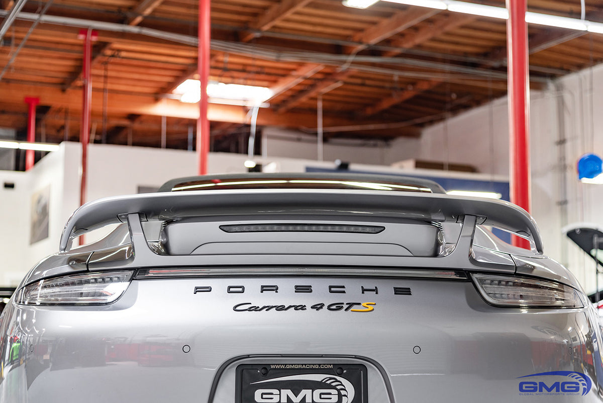 Silver Porsche 991.2 911 Carrera GTS Cab