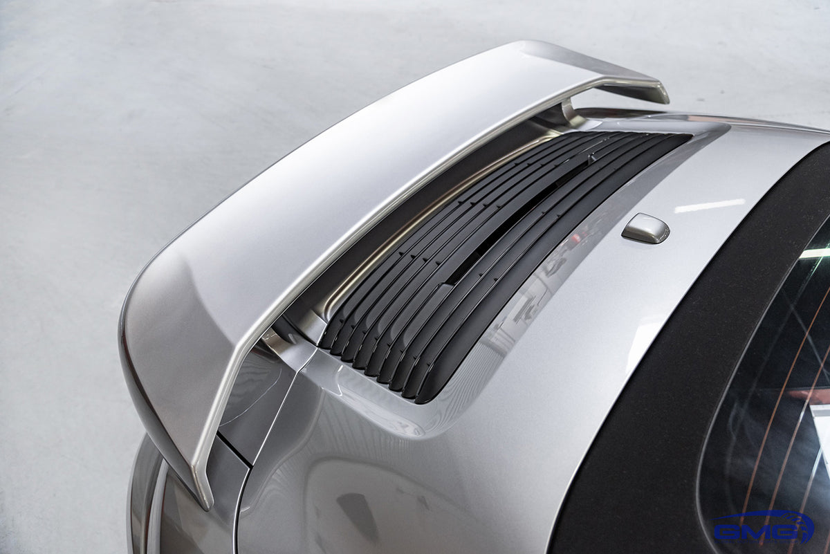 Silver Porsche 991.2 911 Carrera GTS Cab