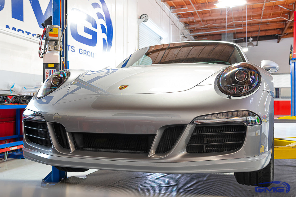 Silver Porsche 991.2 911 Carrera GTS Cab