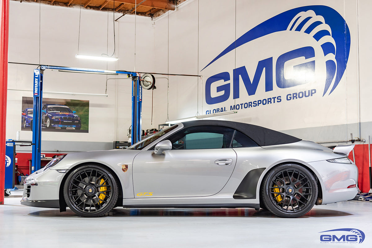 Silver Porsche 991.2 911 Carrera GTS Cab