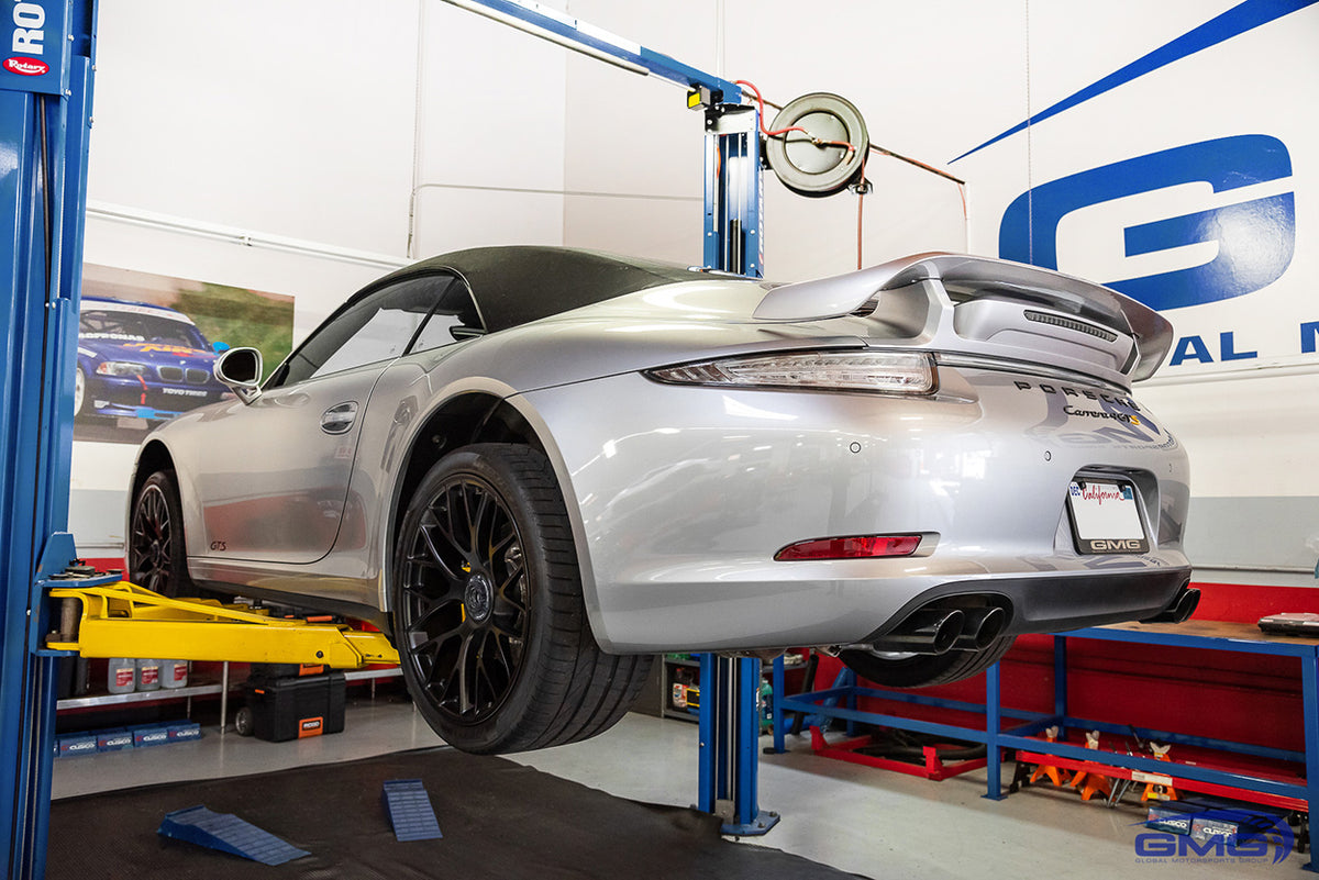 Silver Porsche 991.2 911 Carrera GTS Cab