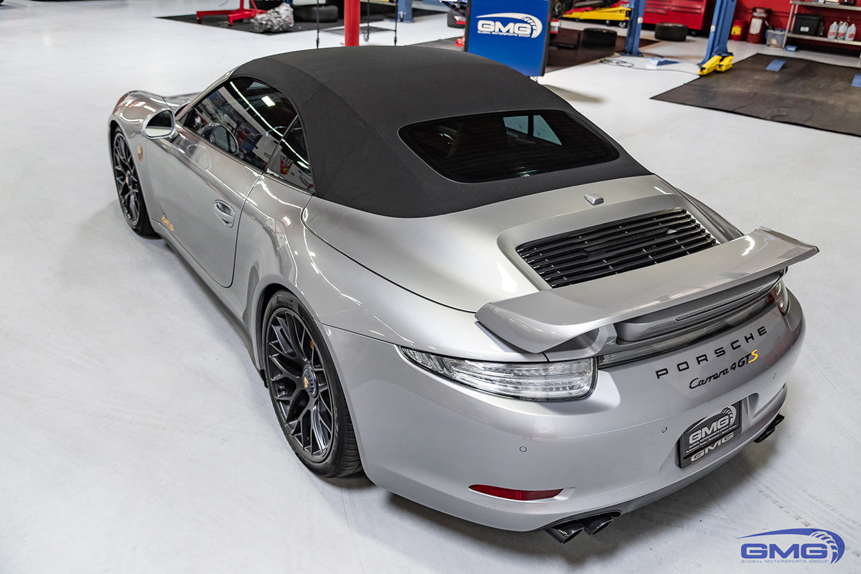 Silver Porsche 991.2 911 Carrera GTS Cab