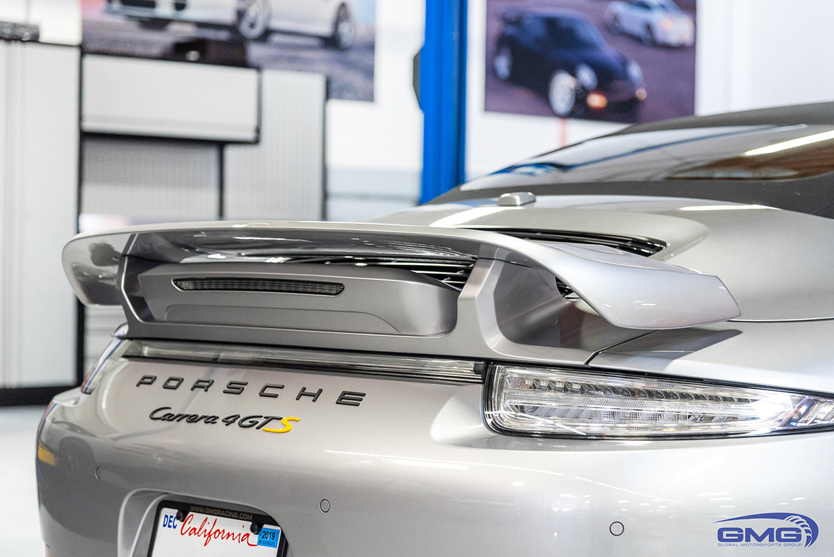 Silver Porsche 991.2 911 Carrera GTS Cab