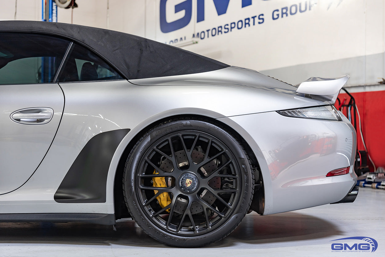 Silver Porsche 991.2 911 Carrera GTS Cab