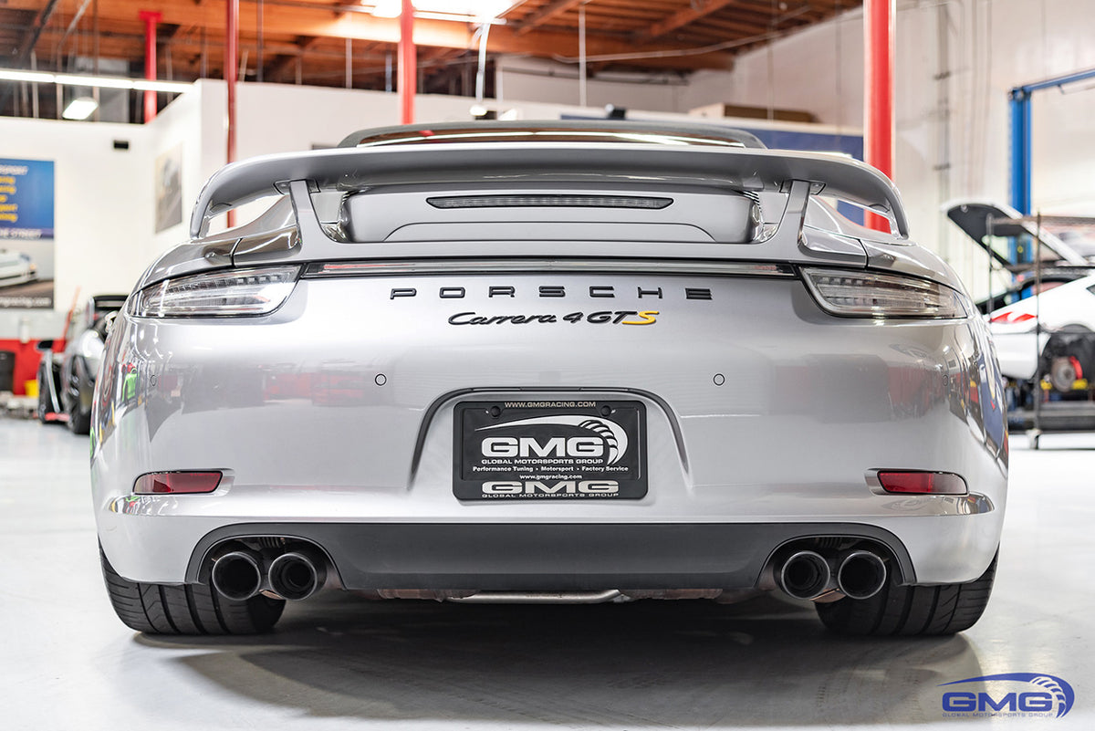 Silver Porsche 991.2 911 Carrera GTS Cab