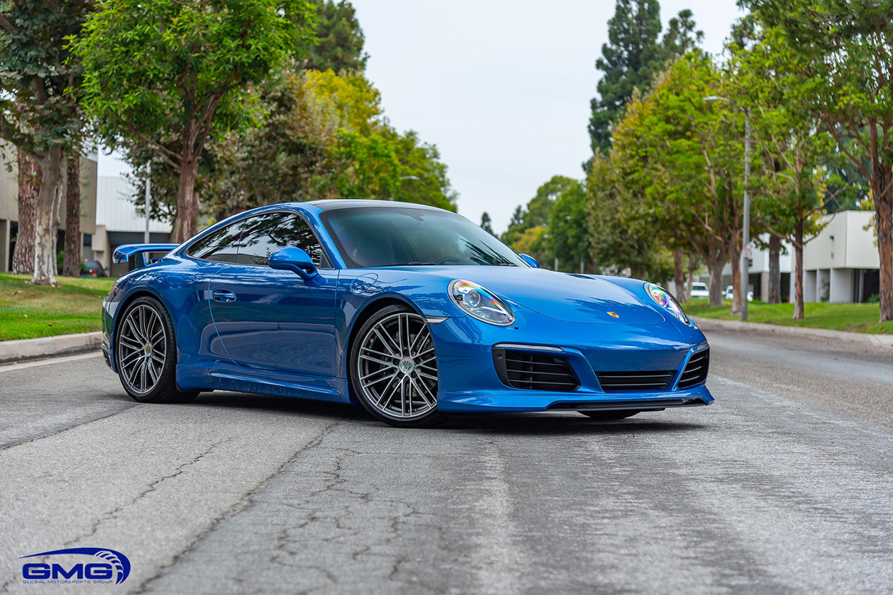 Sapphire Blue Metallic Porsche 991.2 Carrera (Techart)