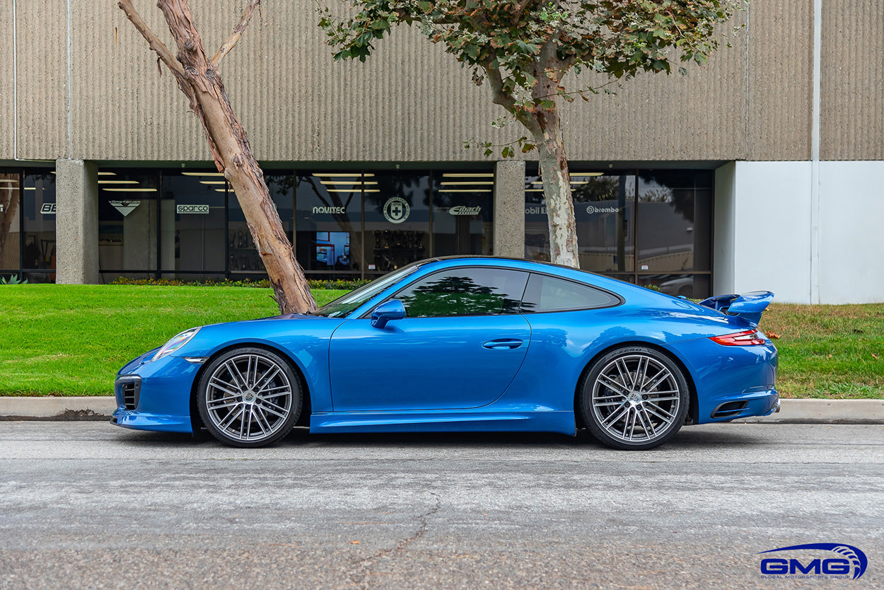 Sapphire Blue Metallic Porsche 991.2 Carrera (Techart)