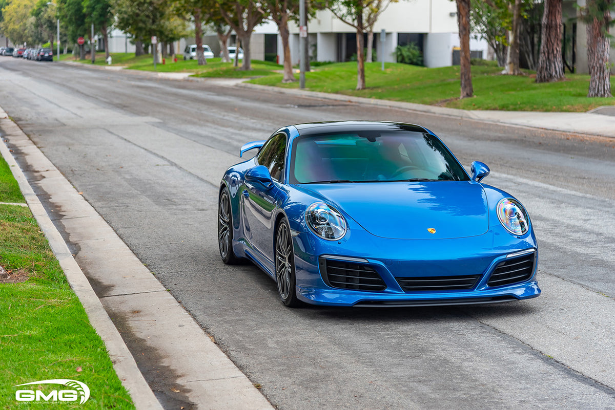 Sapphire Blue Metallic Porsche 991.2 Carrera (Techart)