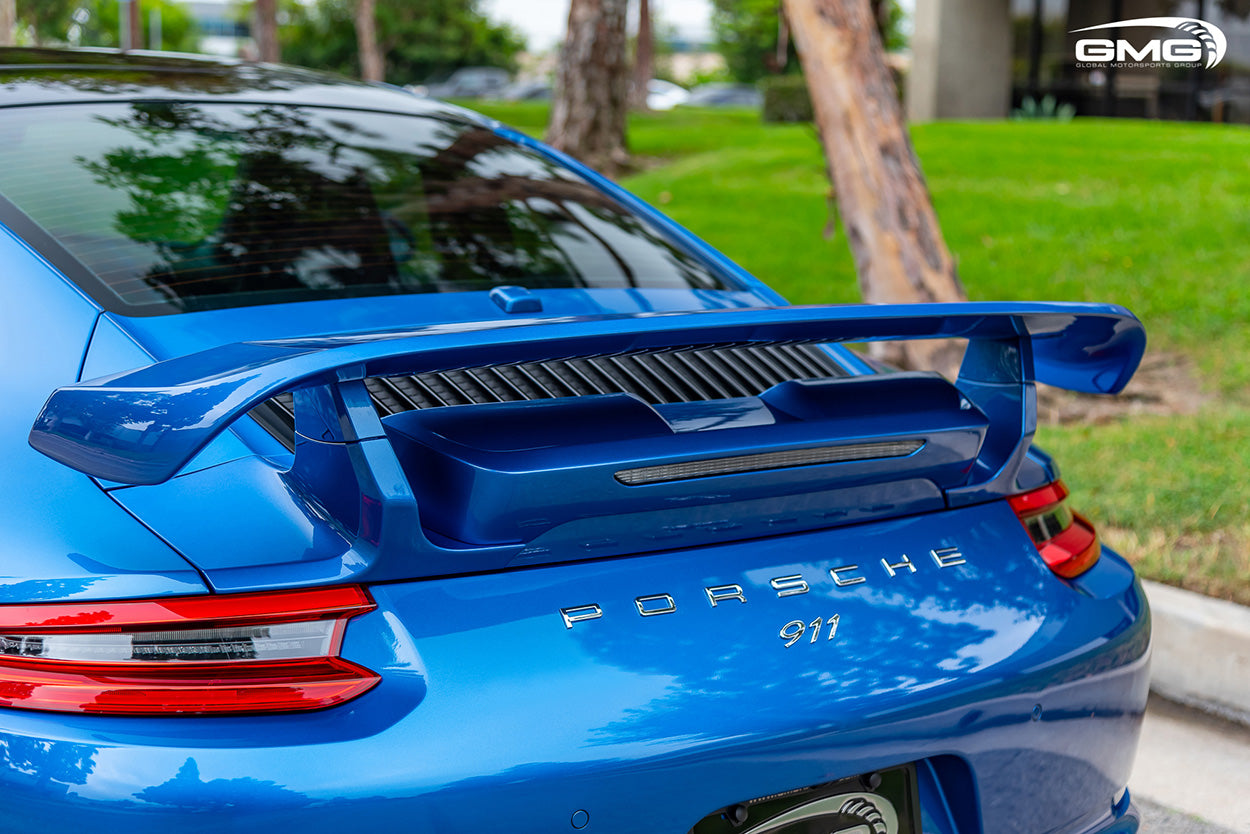 Sapphire Blue Metallic Porsche 991.2 Carrera (Techart)