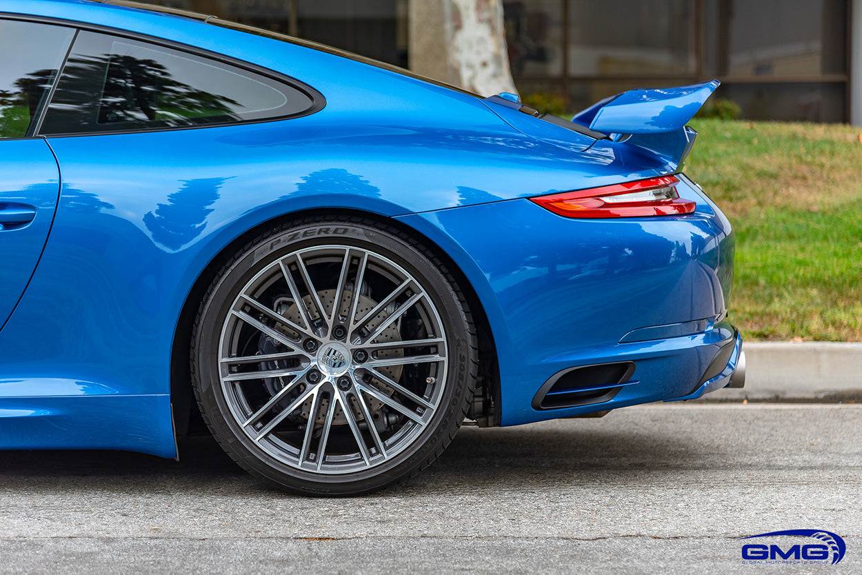 Sapphire Blue Metallic Porsche 991.2 Carrera (Techart)