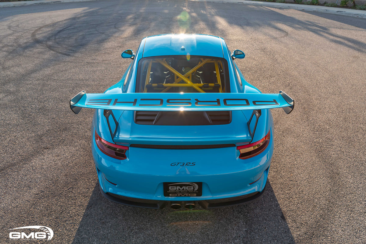 Miami Blue Porsche 991.2 GT3 RS