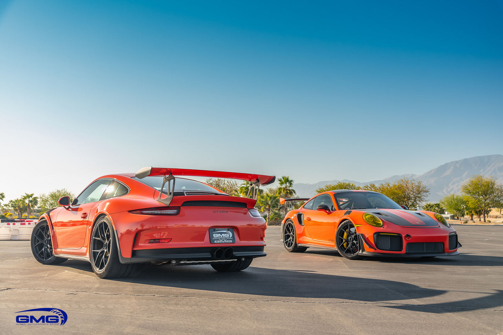Lava Orange Porsche 991.1 GT3 RS
