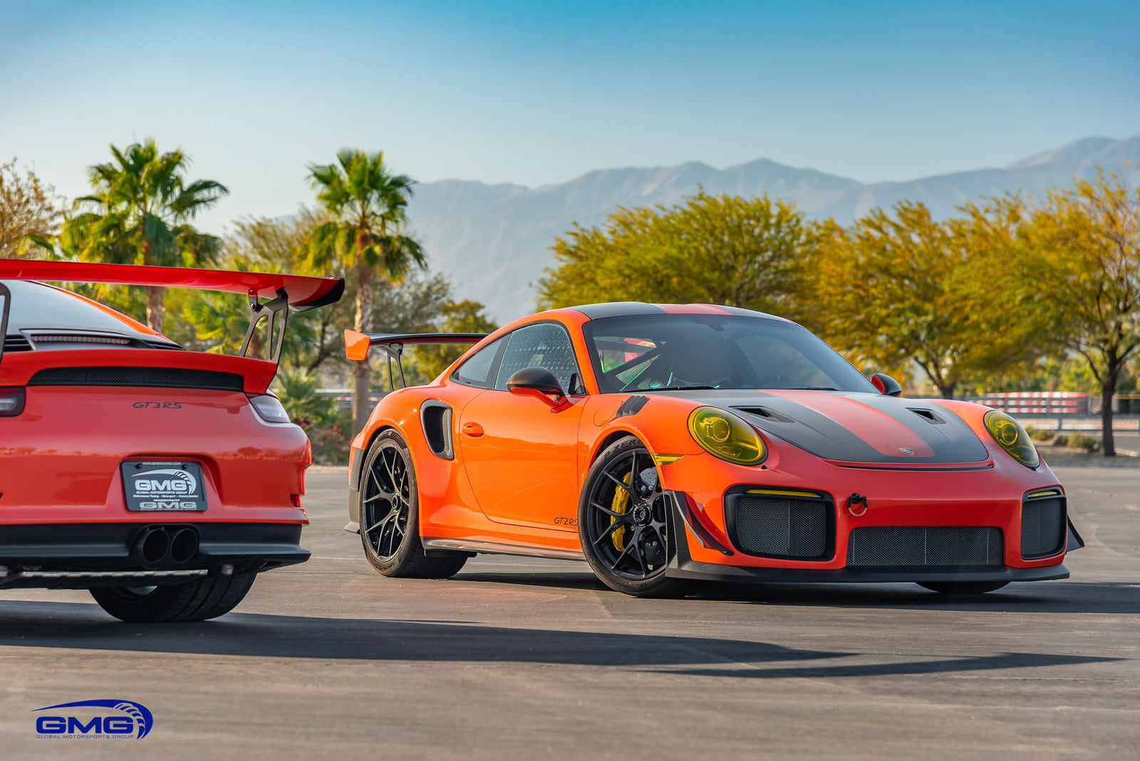 Lava Orange Porsche 991 GT2 RS