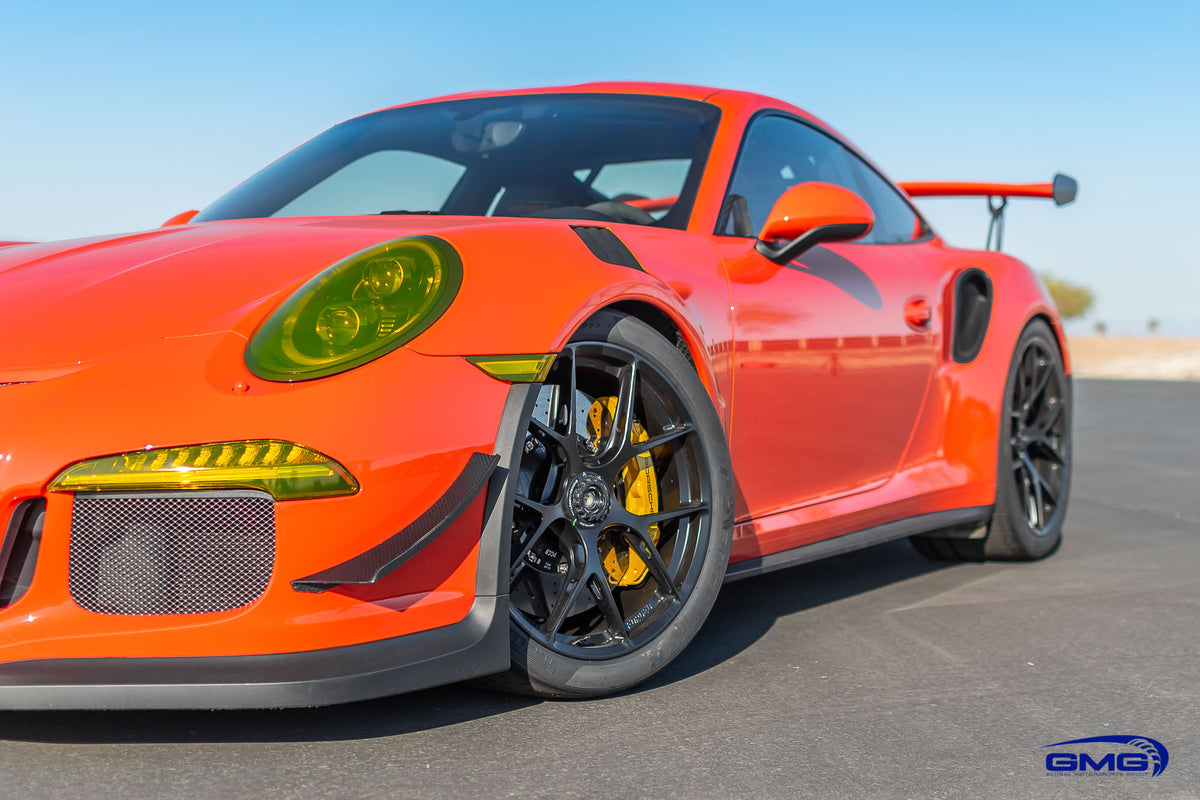 Lava Orange Porsche 991.1 GT3 RS