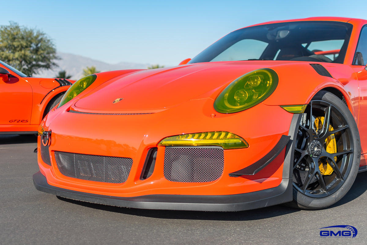 Lava Orange Porsche 991.1 GT3 RS