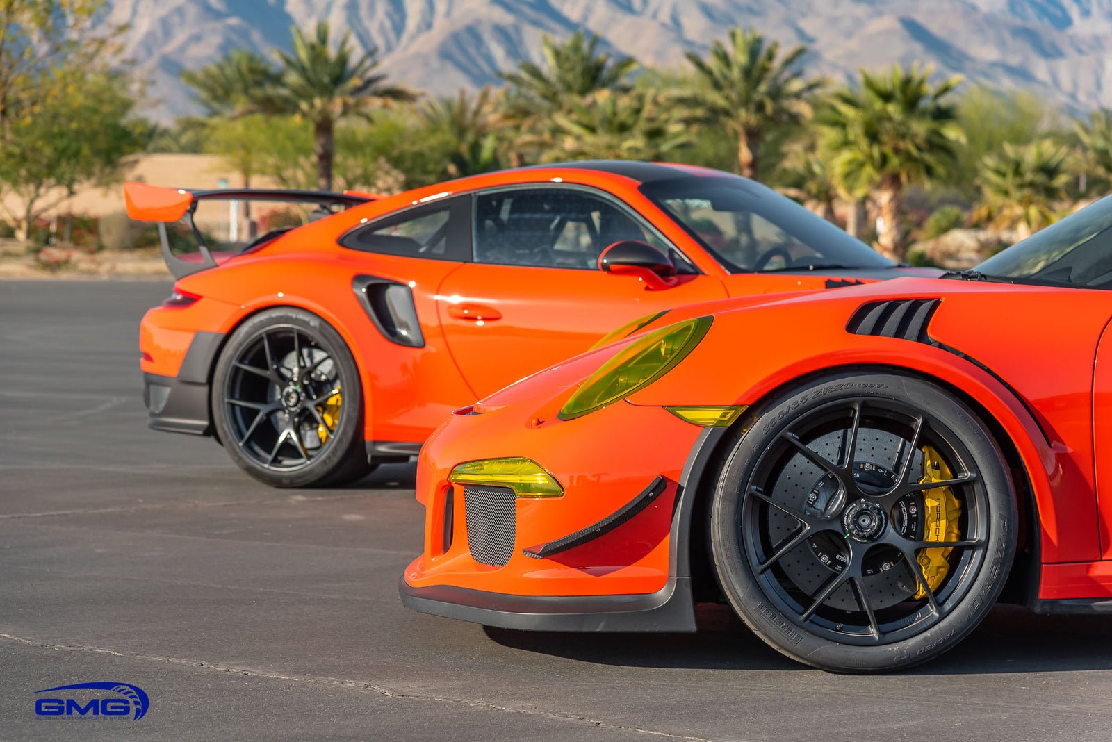 Lava Orange Porsche 991.1 GT3 RS