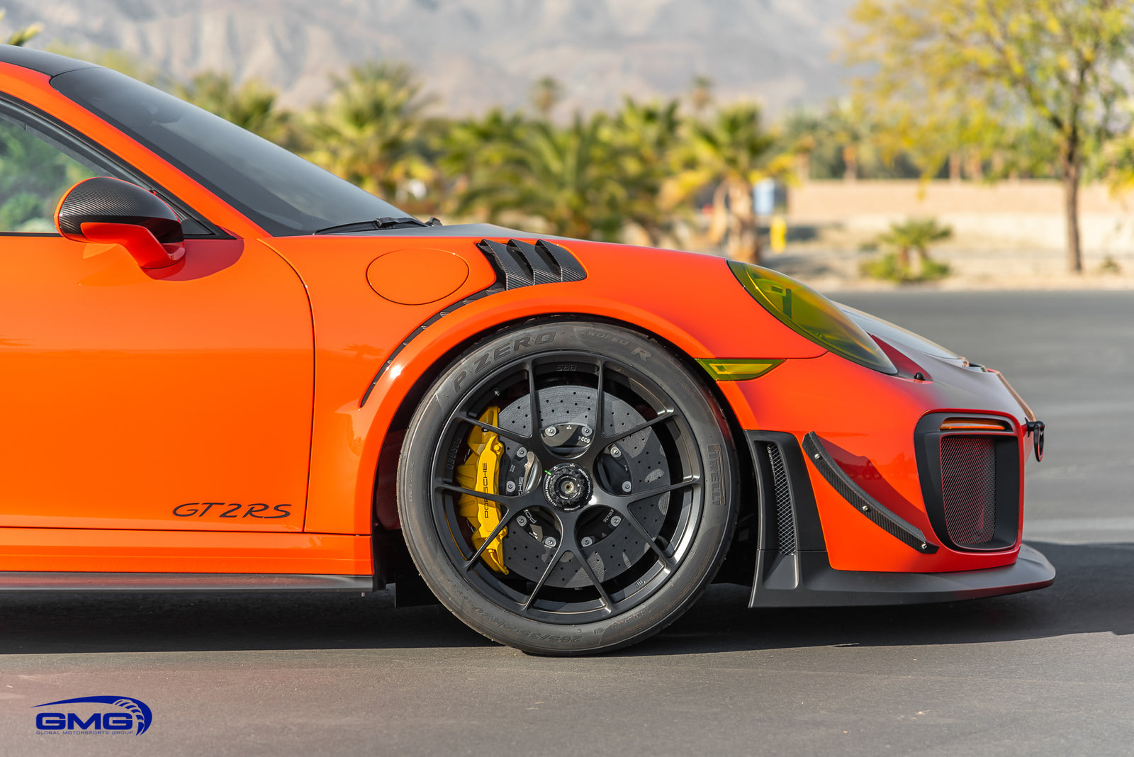 Lava Orange Porsche 991 GT2 RS