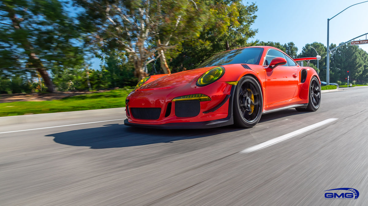 Lava Orange Porsche 991.1 GT3 RS