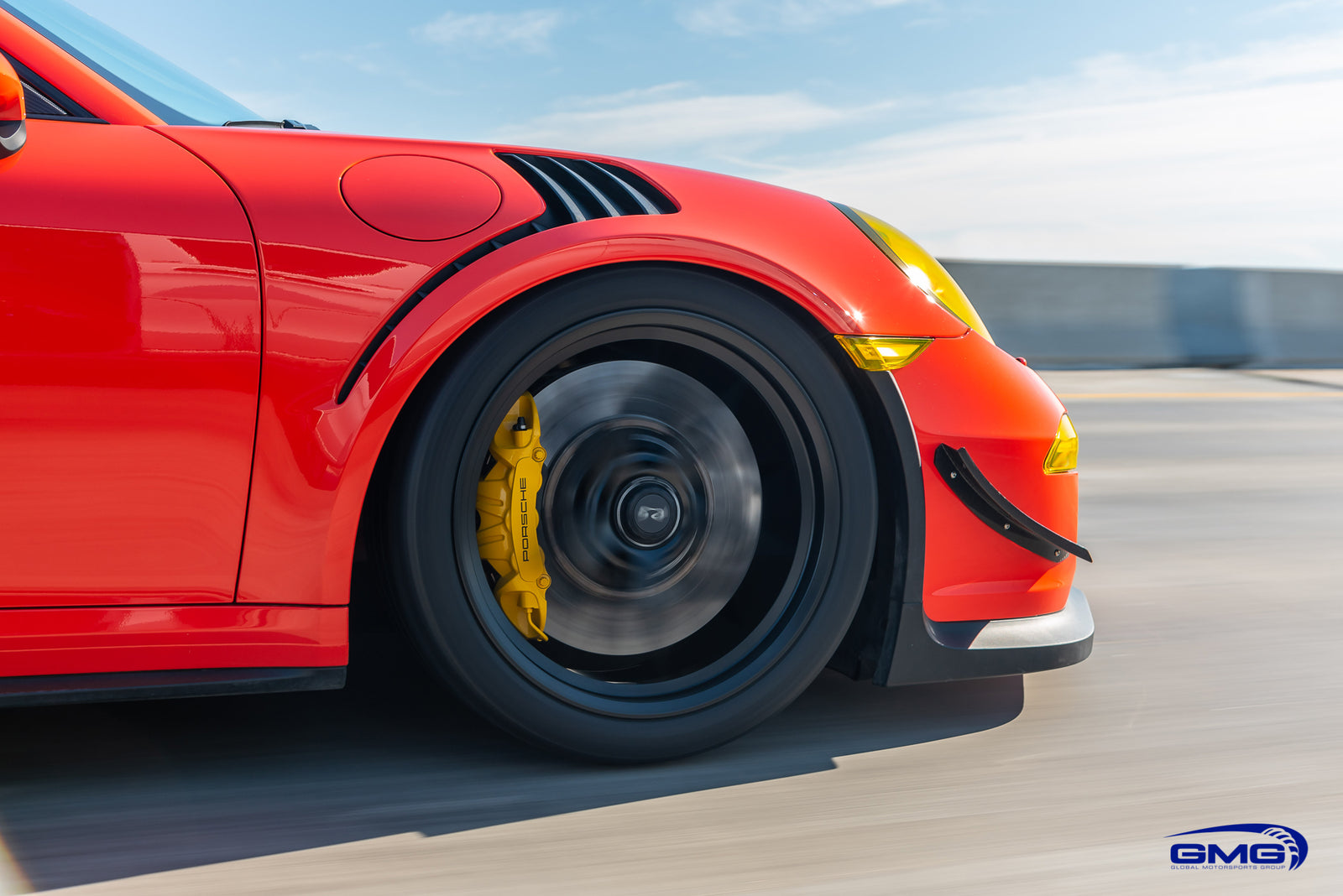 Lava Orange Porsche 991.1 GT3 RS