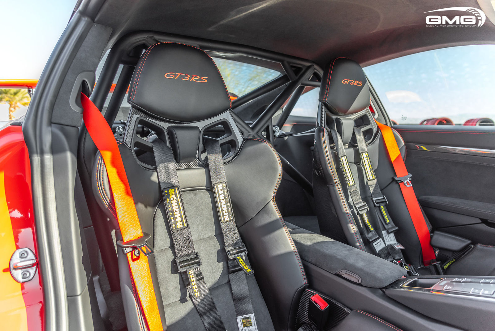 Lava Orange Porsche 991.1 GT3 RS