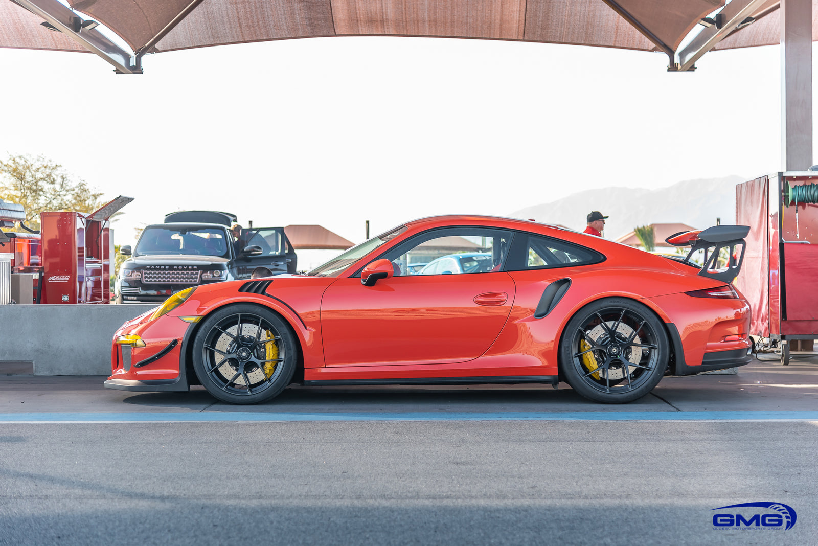 Lava Orange Porsche 991.1 GT3 RS